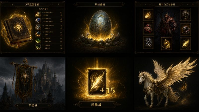 散人打金路线